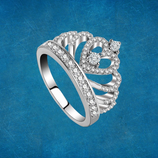Anillo Corona S925 - Diversa Colección