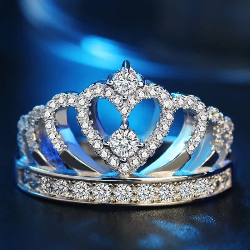 Anillo Corona S925 - Diversa Colección