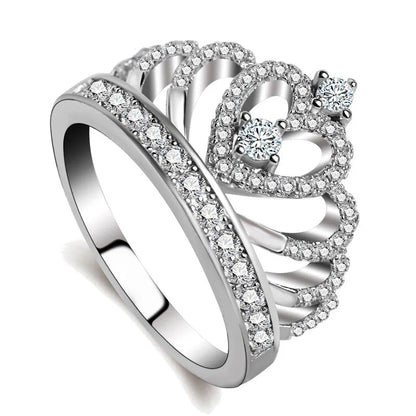 Anillo Corona S925 - Diversa Colección