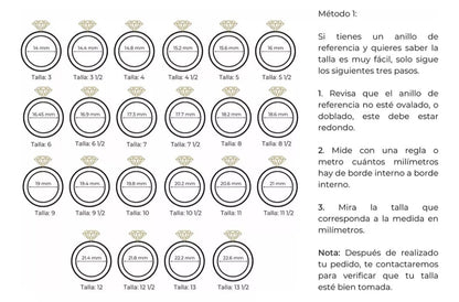 Anillo Corona S925 - Diversa Colección