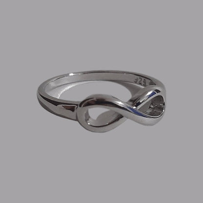 Anillo Infinito Plata Ley 925 - Diversa Colección