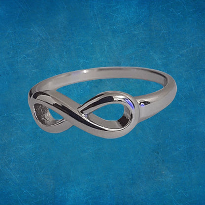 Anillo Infinito Plata Ley 925 - Diversa Colección