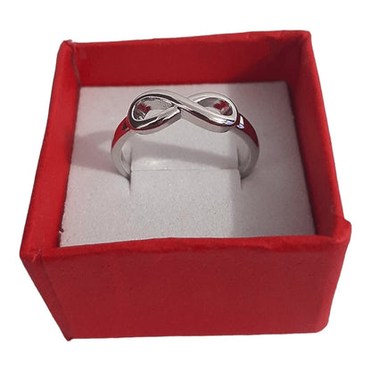 Anillo Infinito Plata Ley 925 - Diversa Colección