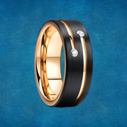 Anillo Línea Dorada - Diversa Colección
