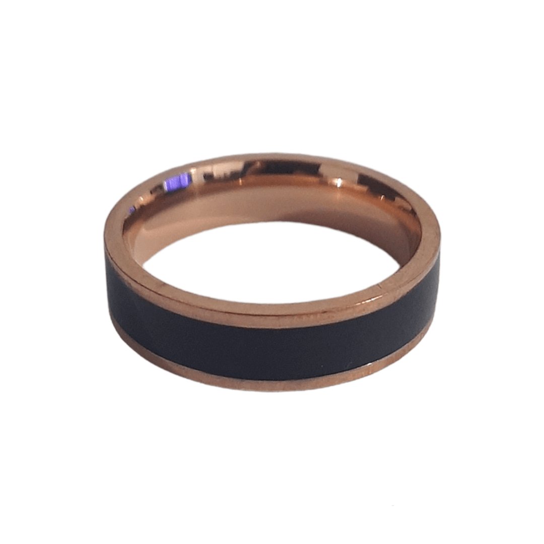 Anillo Línea Oro Rosa - Diversa Colección