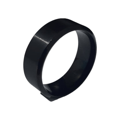 Anillo Liso Negro - Diversa Colección