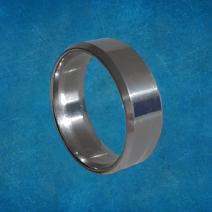 Anillo Liso Plateado - Diversa Colección