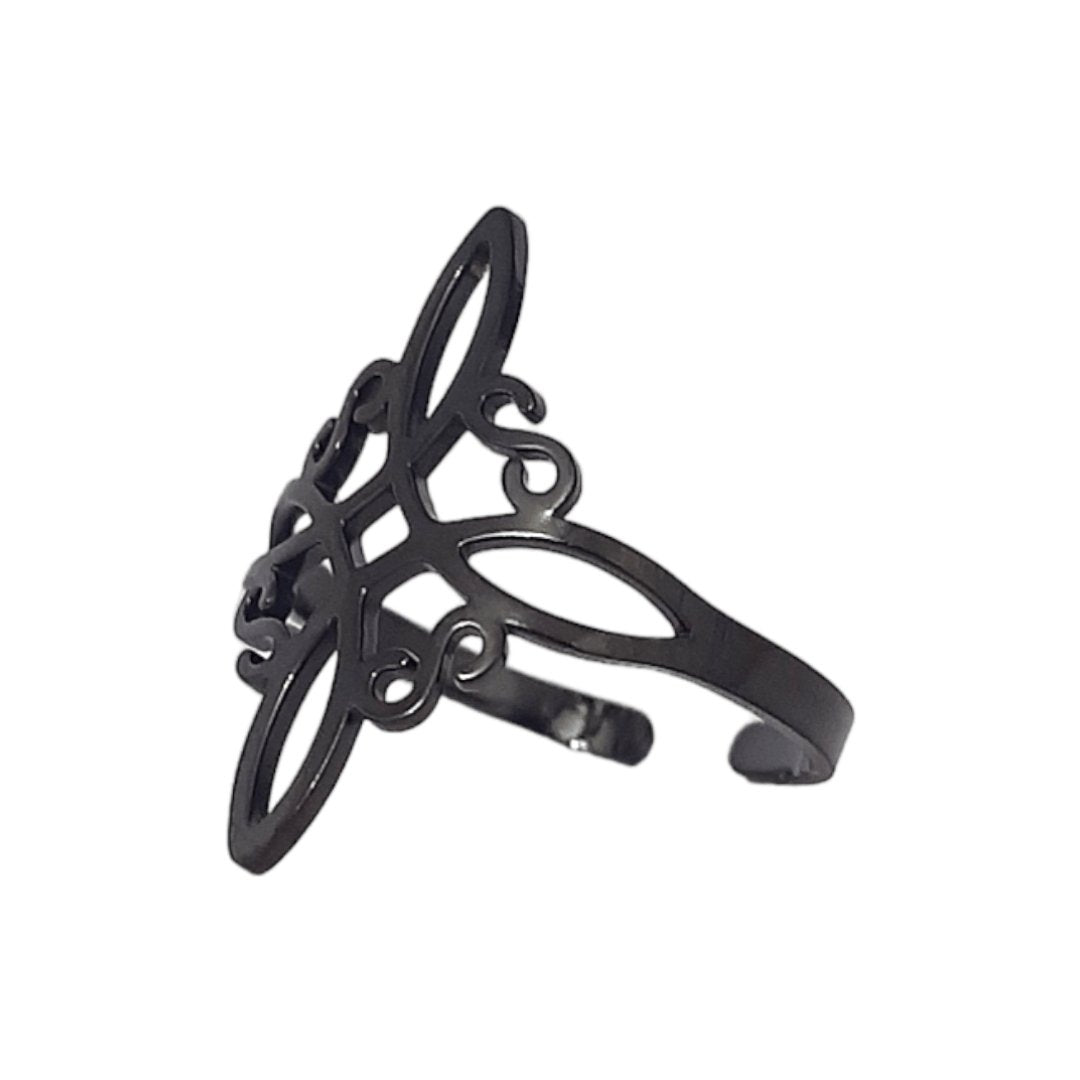 Anillo Nudo De Bruja Amuleto Protección - Diversa Colección