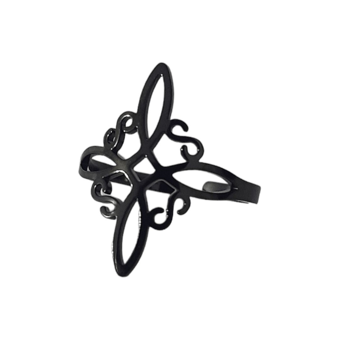 Anillo Nudo De Bruja Amuleto Protección - Diversa Colección