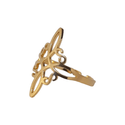 Anillo Nudo De Bruja Amuleto Protección - Diversa Colección