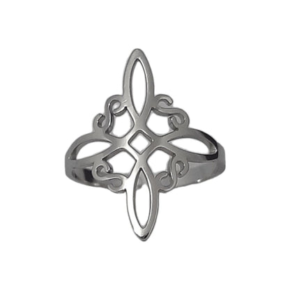 Anillo Nudo De Bruja Amuleto Protección - Diversa Colección
