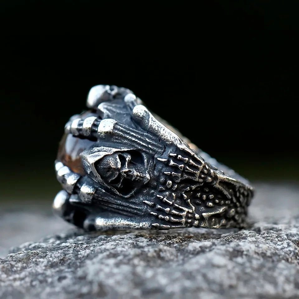 Anillo Ojo De Dragón - Diversa Colección