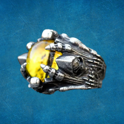 Anillo Ojo De Dragón - Diversa Colección