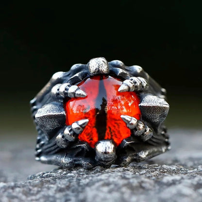 Anillo Ojo De Dragón - Diversa Colección