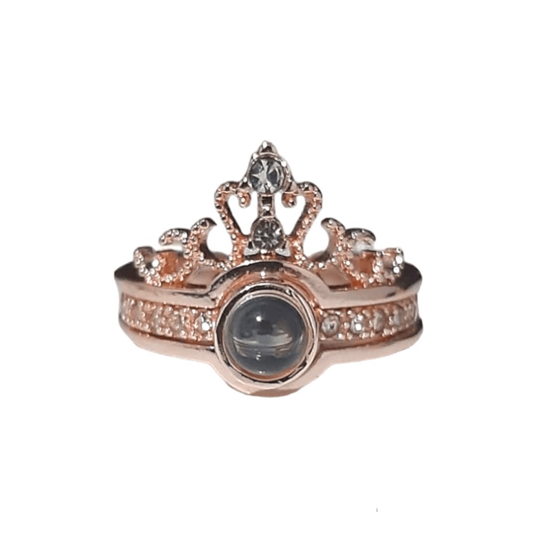Anillo Proyección 100 Idiomas Te Amo - Diversa Colección