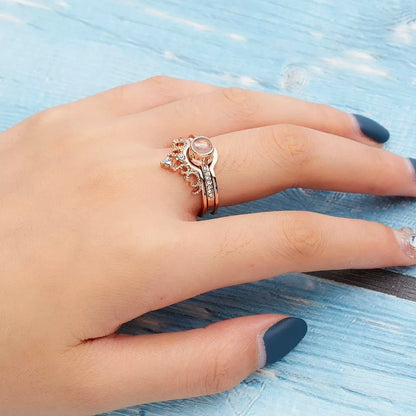 Anillo Proyección 100 Idiomas Te Amo - Diversa Colección