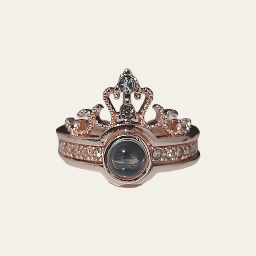 Anillo Proyección 100 Idiomas Te Amo - Diversa Colección