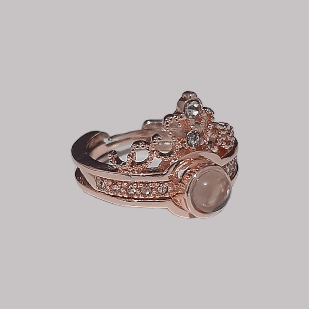 Anillo Proyección 100 Idiomas Te Amo - Diversa Colección