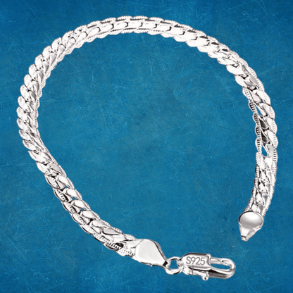 Pulsera De Plata Ley 925
