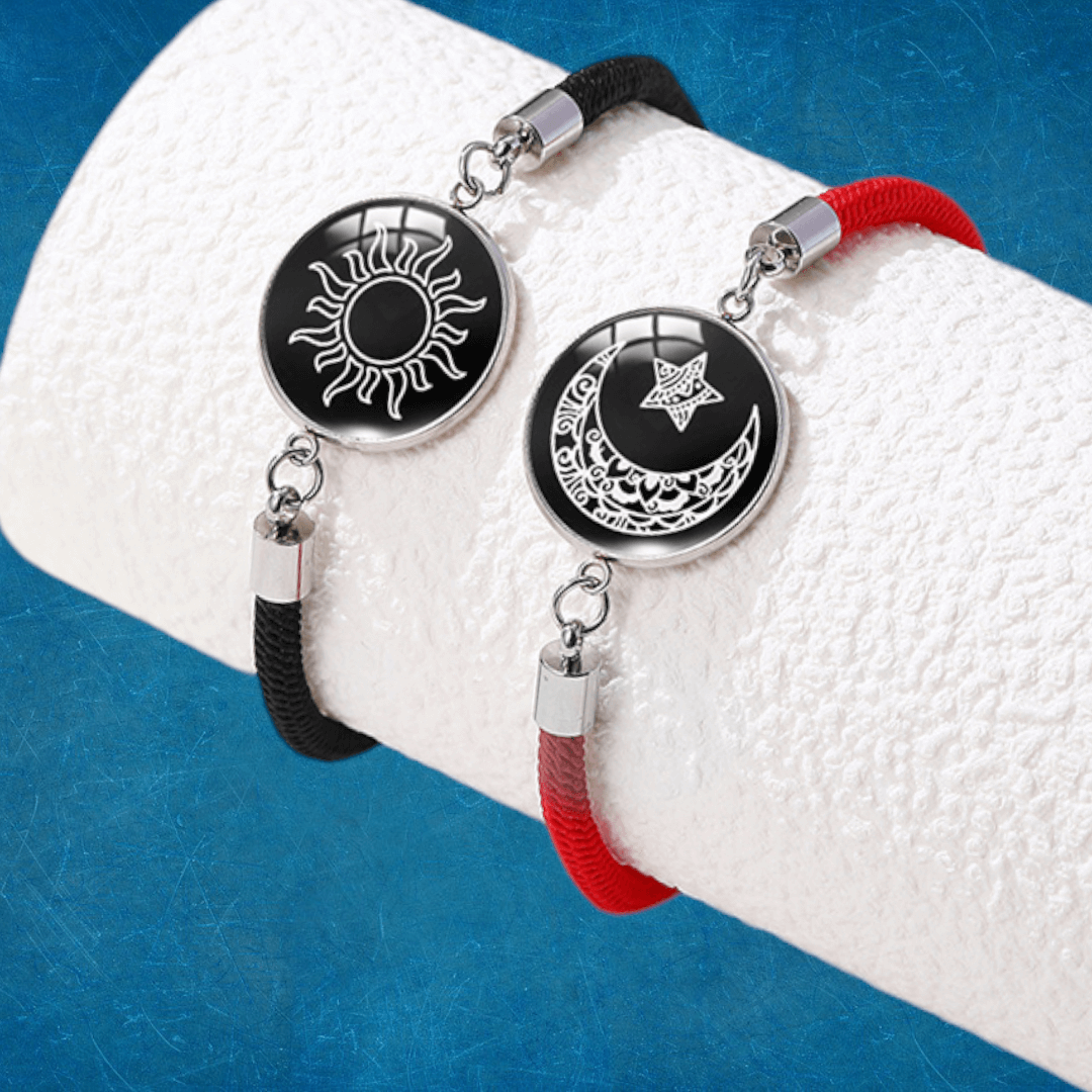 Pulseras Luminosas Sol y Luna
