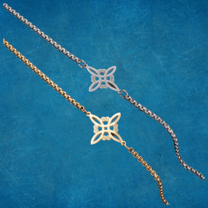 Pulsera Amuleto Nudo De Bruja Celta