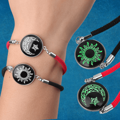 Pulseras Luminosas Sol y Luna