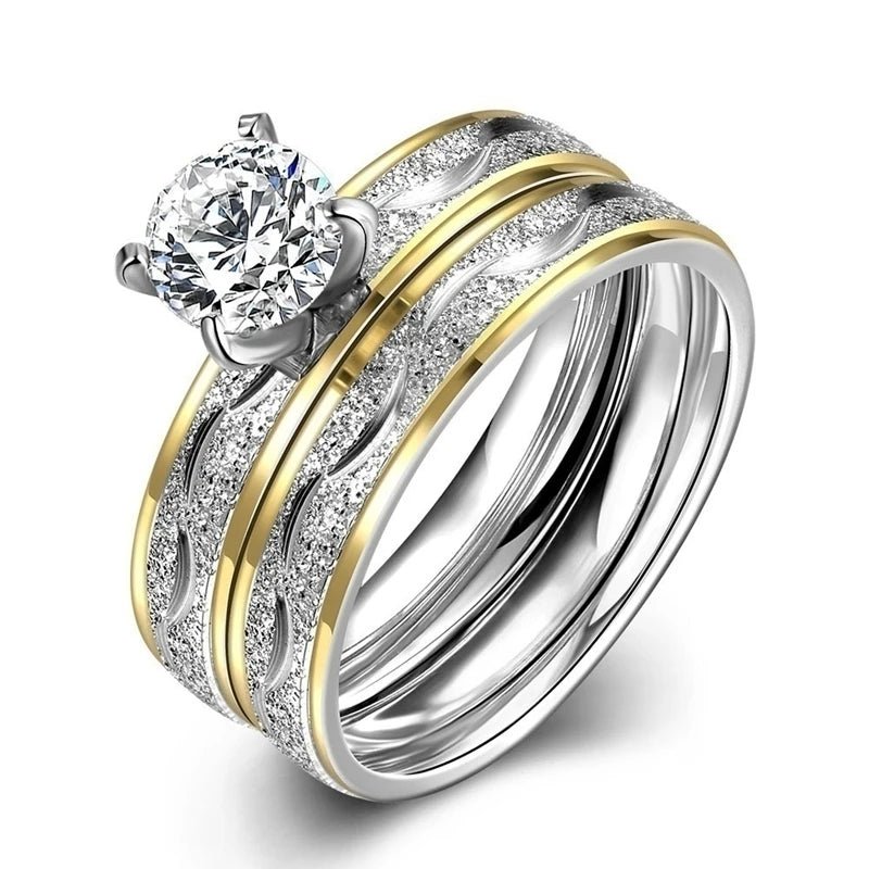 Anillos Amor Brillante - Diversa Colección