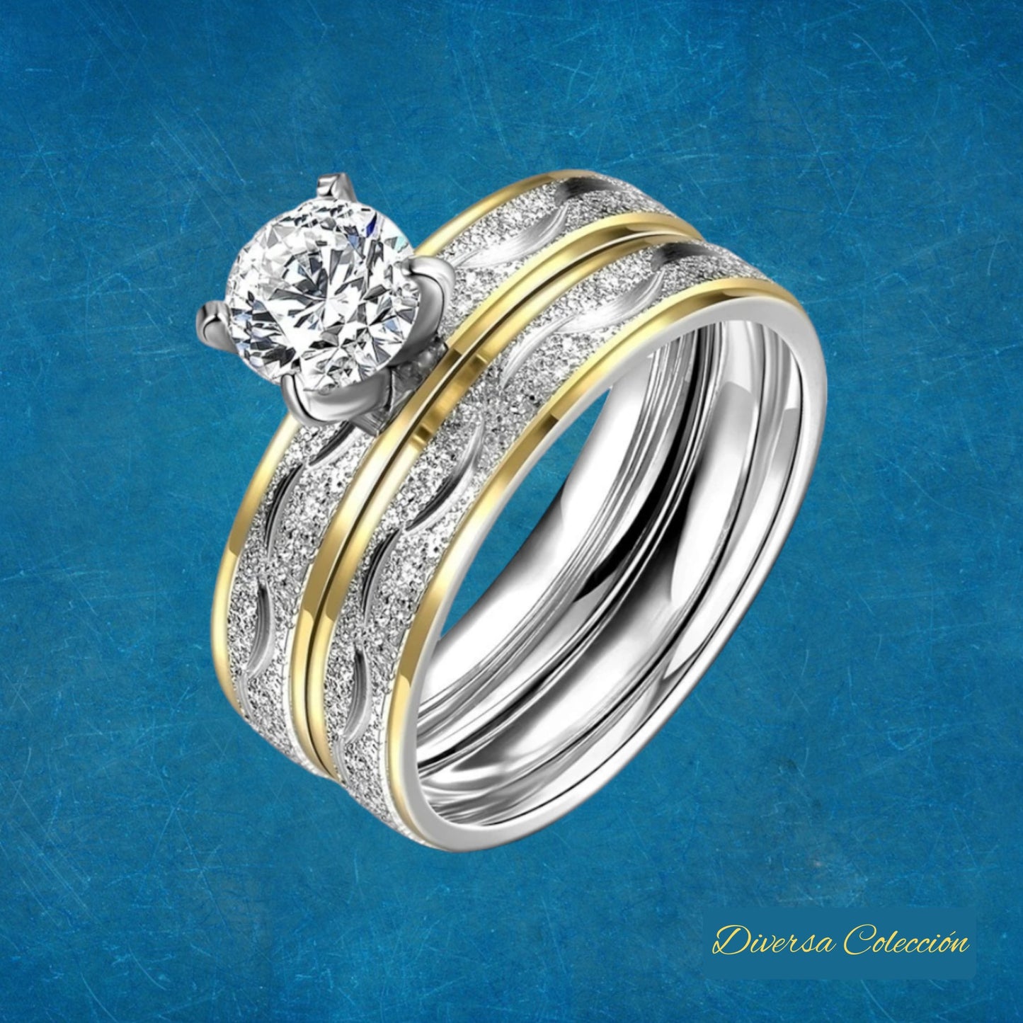 Anillos Amor Brillante - Diversa Colección