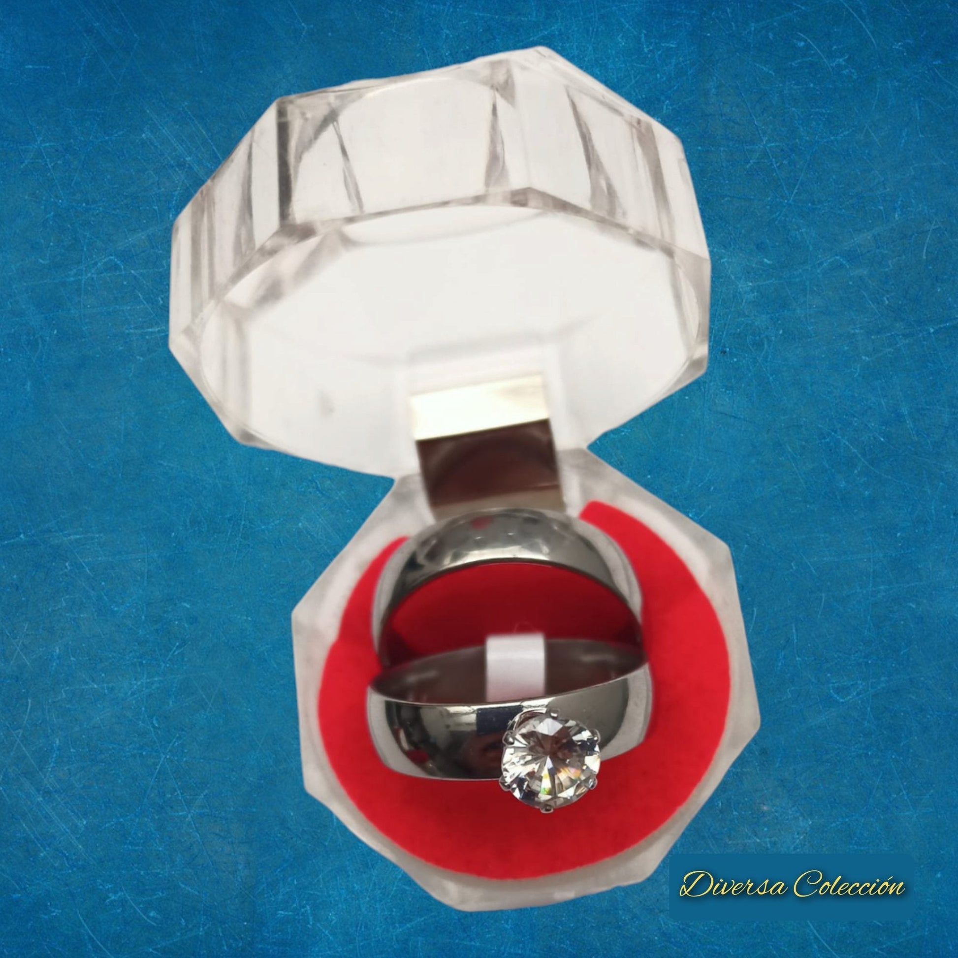 Anillos Amor Eterno Plateado - Diversa Colección