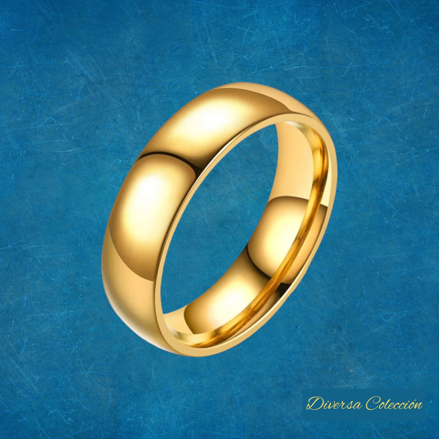 Anillos Brillo Dorado - Diversa Colección