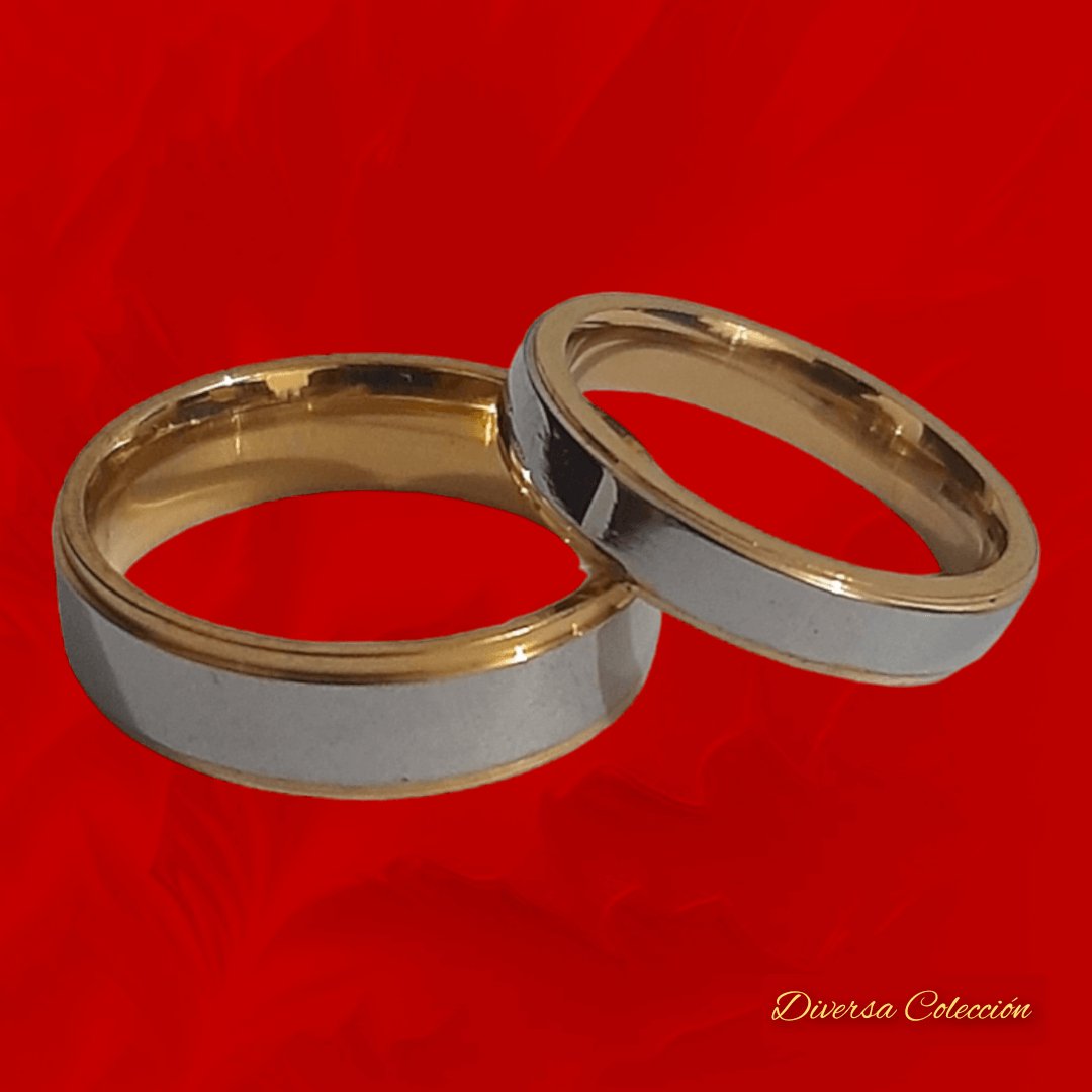 Argollas Gold & Plated