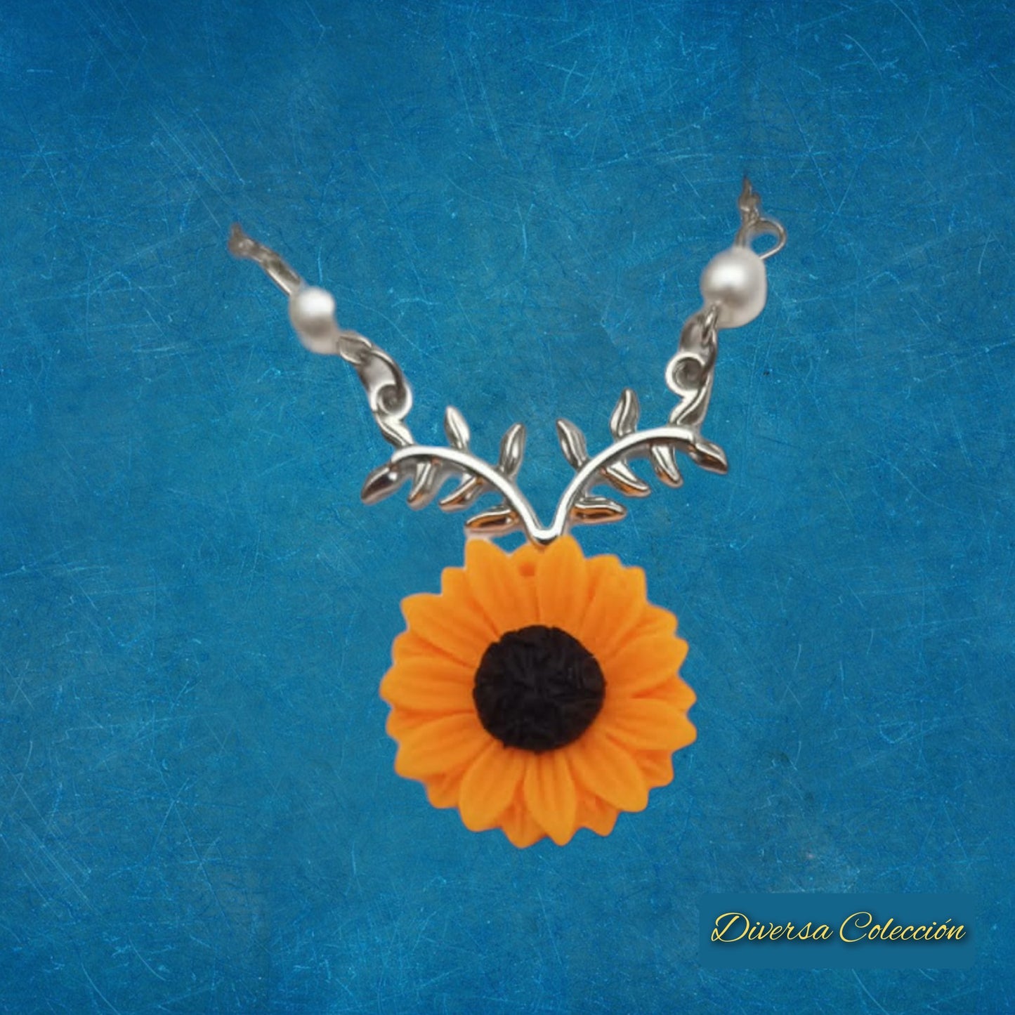 Cadena Girasol - Diversa Colección