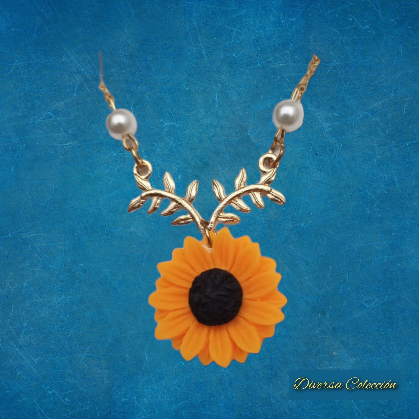 Cadena Girasol - Diversa Colección