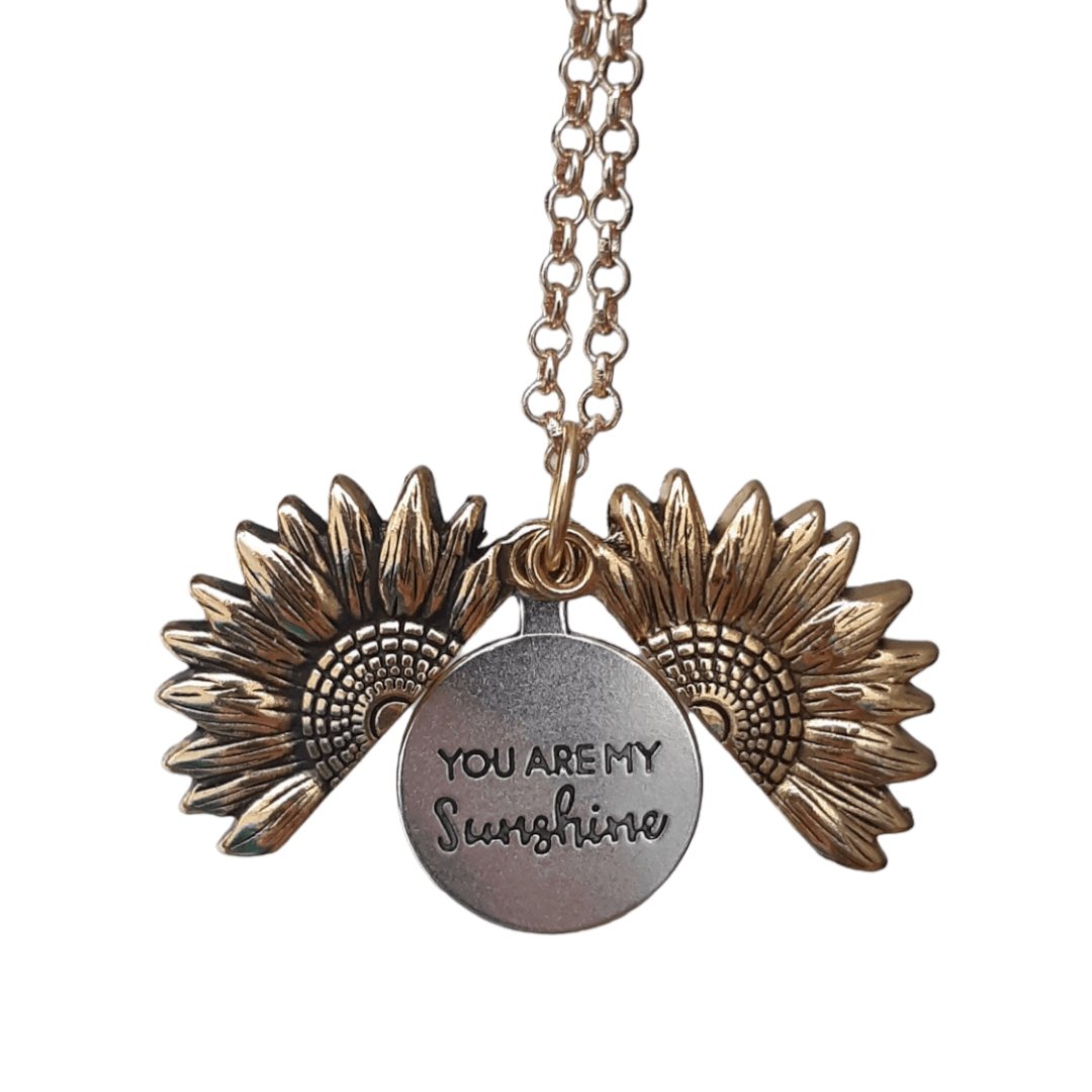 Collar girasol You are my sunshine amarillo - Diversa Coleccion