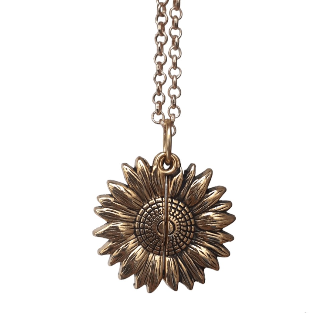 Collar girasol You are my sunshine amarillo - Diversa Coleccion