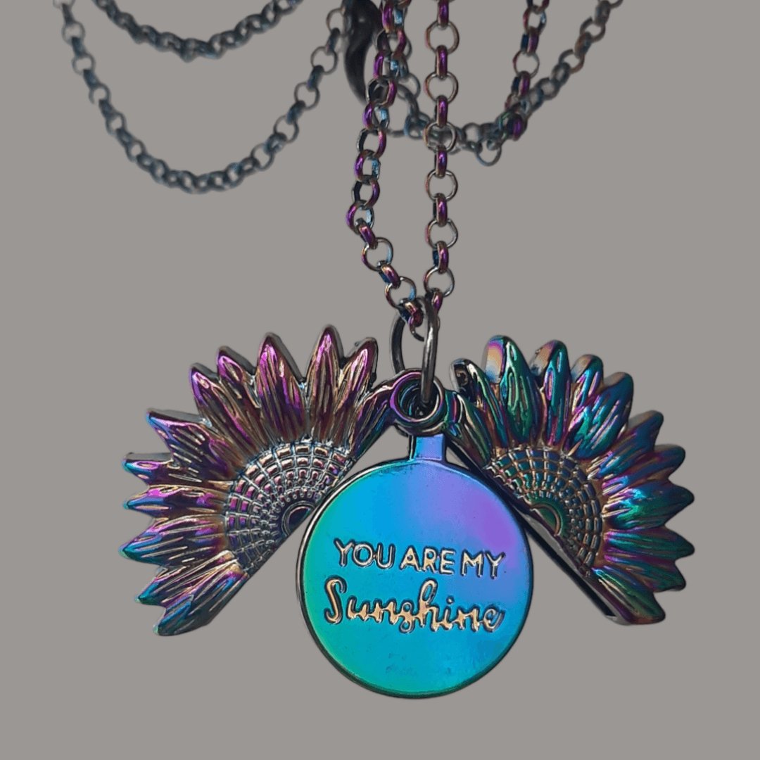 Collar Girasol You Are My Sunshine Multicolor - Diversa Colección
