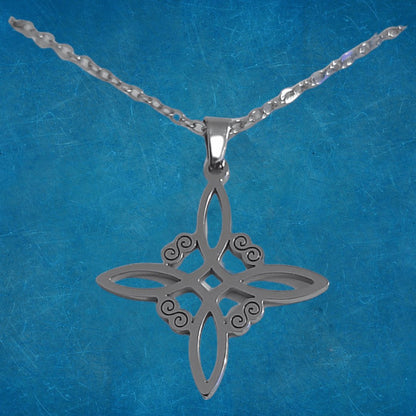 Collar Nudo De Bruja Amuleto Protección - Diversa Colección