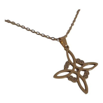 Collar Nudo De Bruja Amuleto Protección - Diversa Colección
