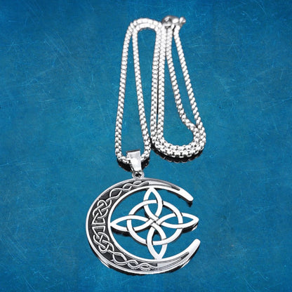 Collar Nudo De Bruja & Luna - Diversa Colección