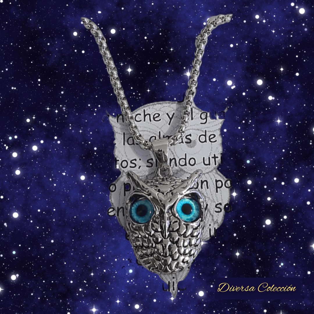 Collar Ojo De Búho - Diversa Colección