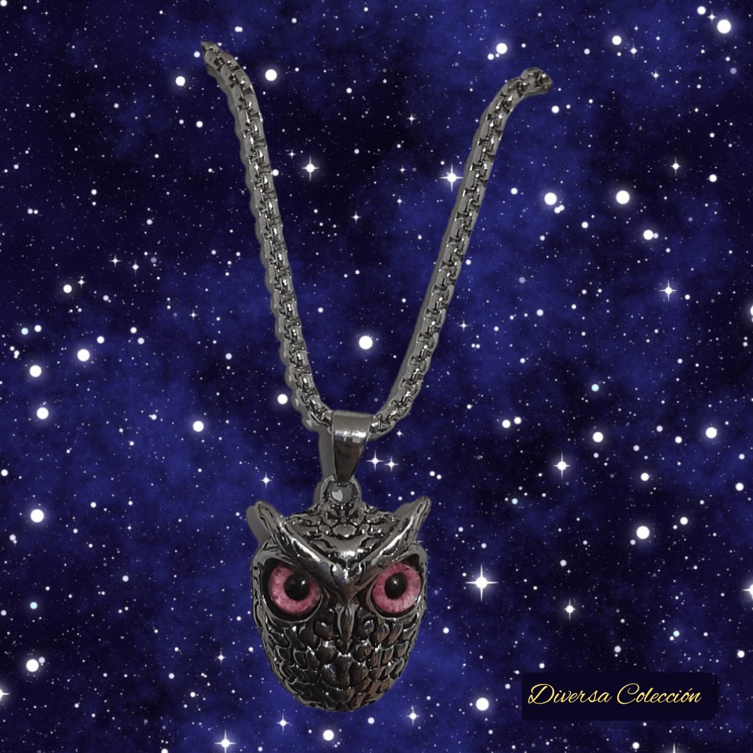 Collar Ojo De Búho - Diversa Colección