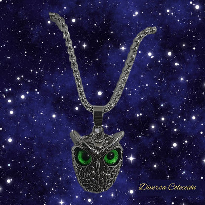 Collar Ojo De Búho - Diversa Colección