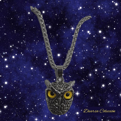 Collar Ojo De Búho - Diversa Colección
