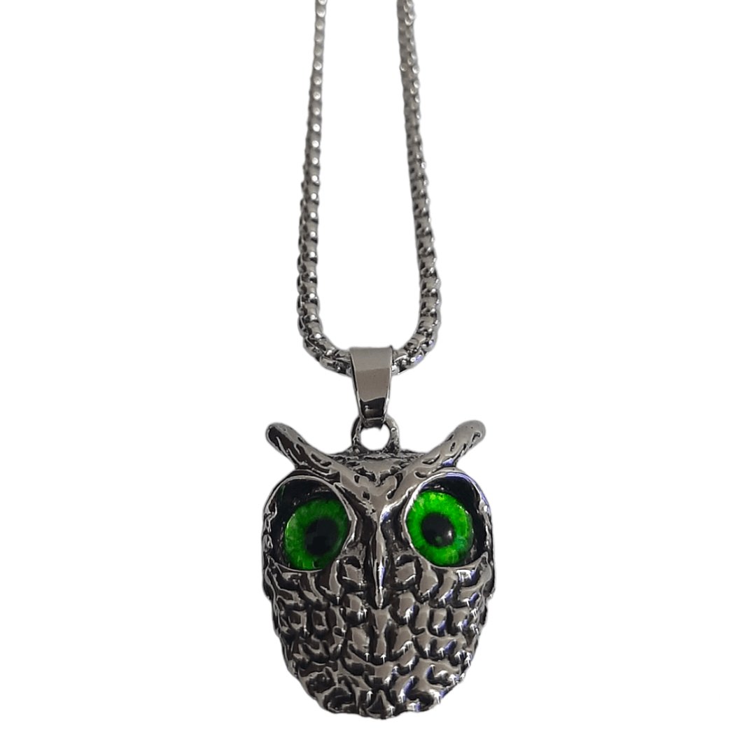 Collar Ojo De Búho - Diversa Colección