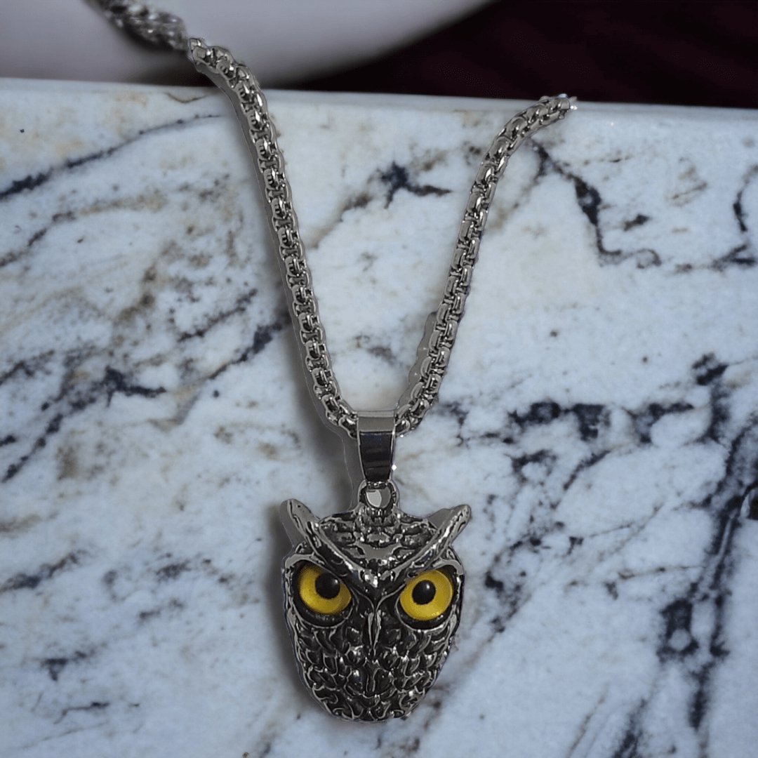 Collar Ojo De Búho - Diversa Colección