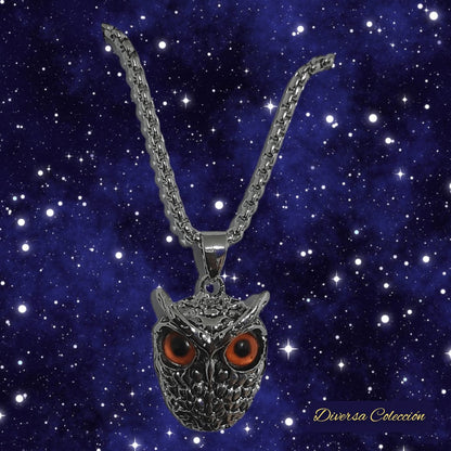 Collar Ojo De Búho - Diversa Colección