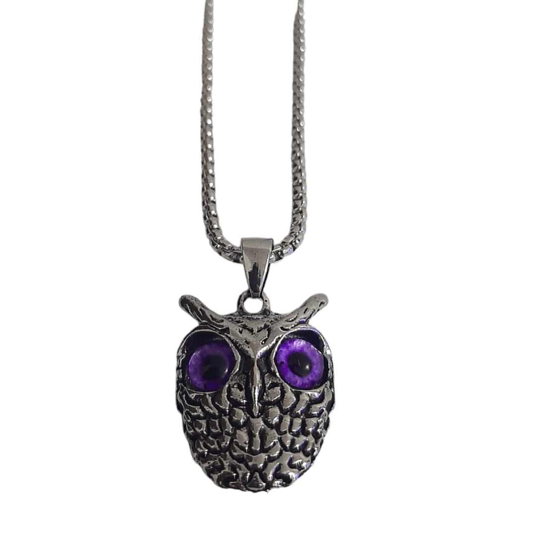 Collar Ojo De Búho - Diversa Colección