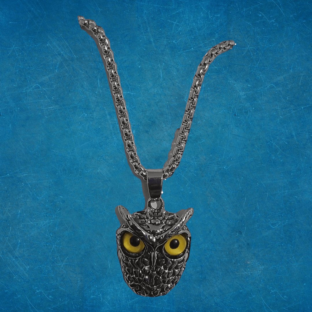 Collar Ojo De Búho - Diversa Colección