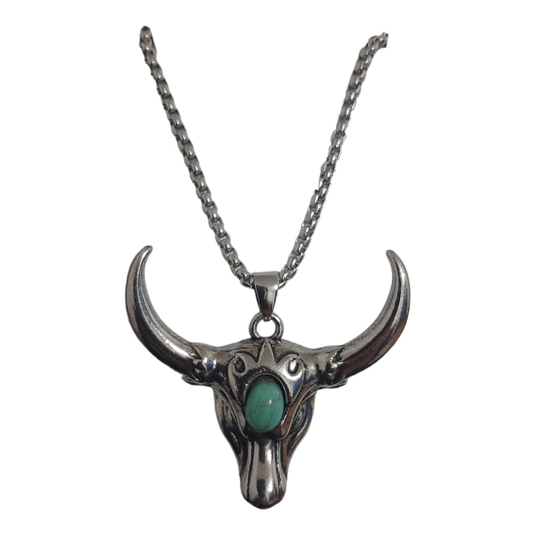 Collar Toro Turquesa - Diversa Colección