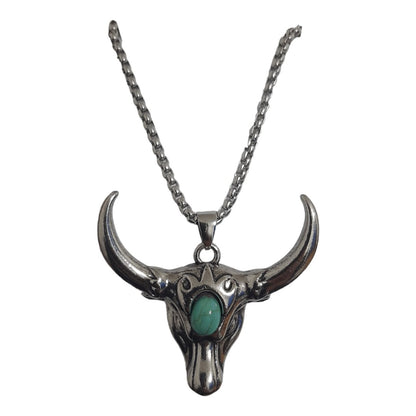 Collar Toro Turquesa - Diversa Colección